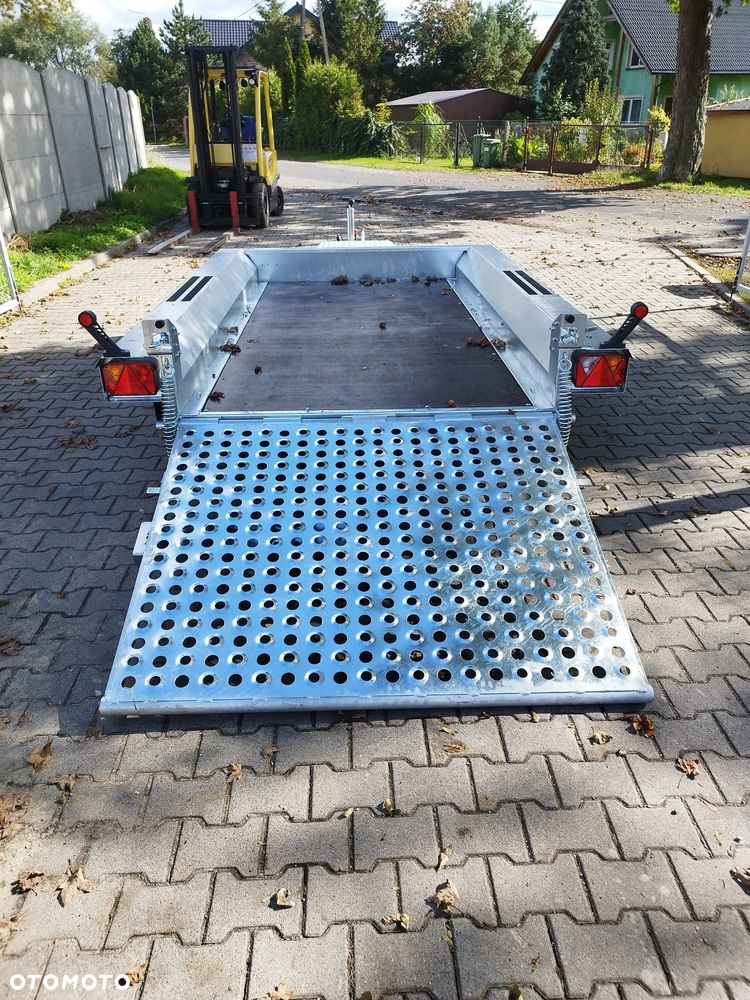 Martz Przyczepa Martz Bau 300x150 2700kg 2 osie pod sprzęt budowlany minikoparka walec dostawa - 9