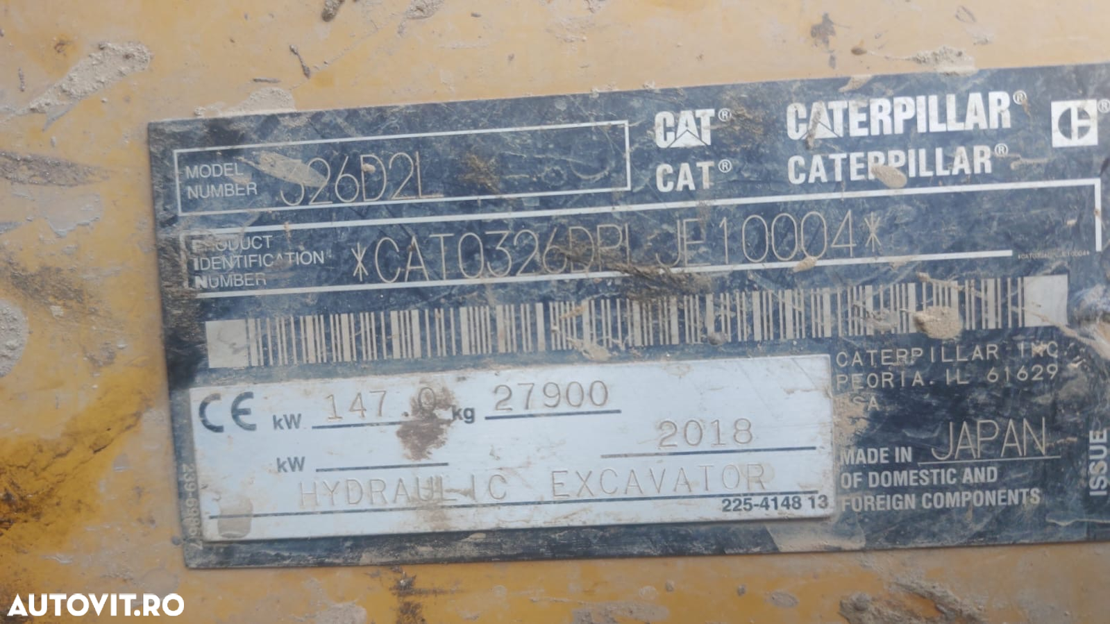 Caterpillar 326D2L - 5