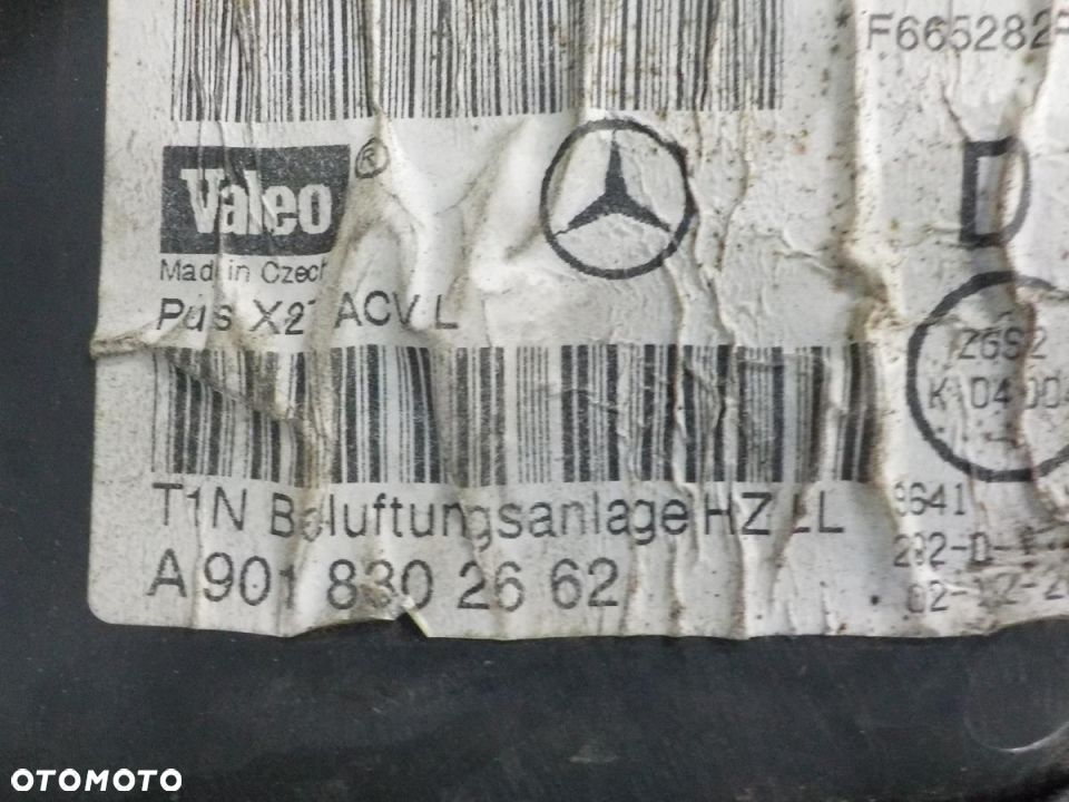 VW LT SPRINTER TUNEL DMUCHAWA OGRZEWANIA 4-PIN - 6