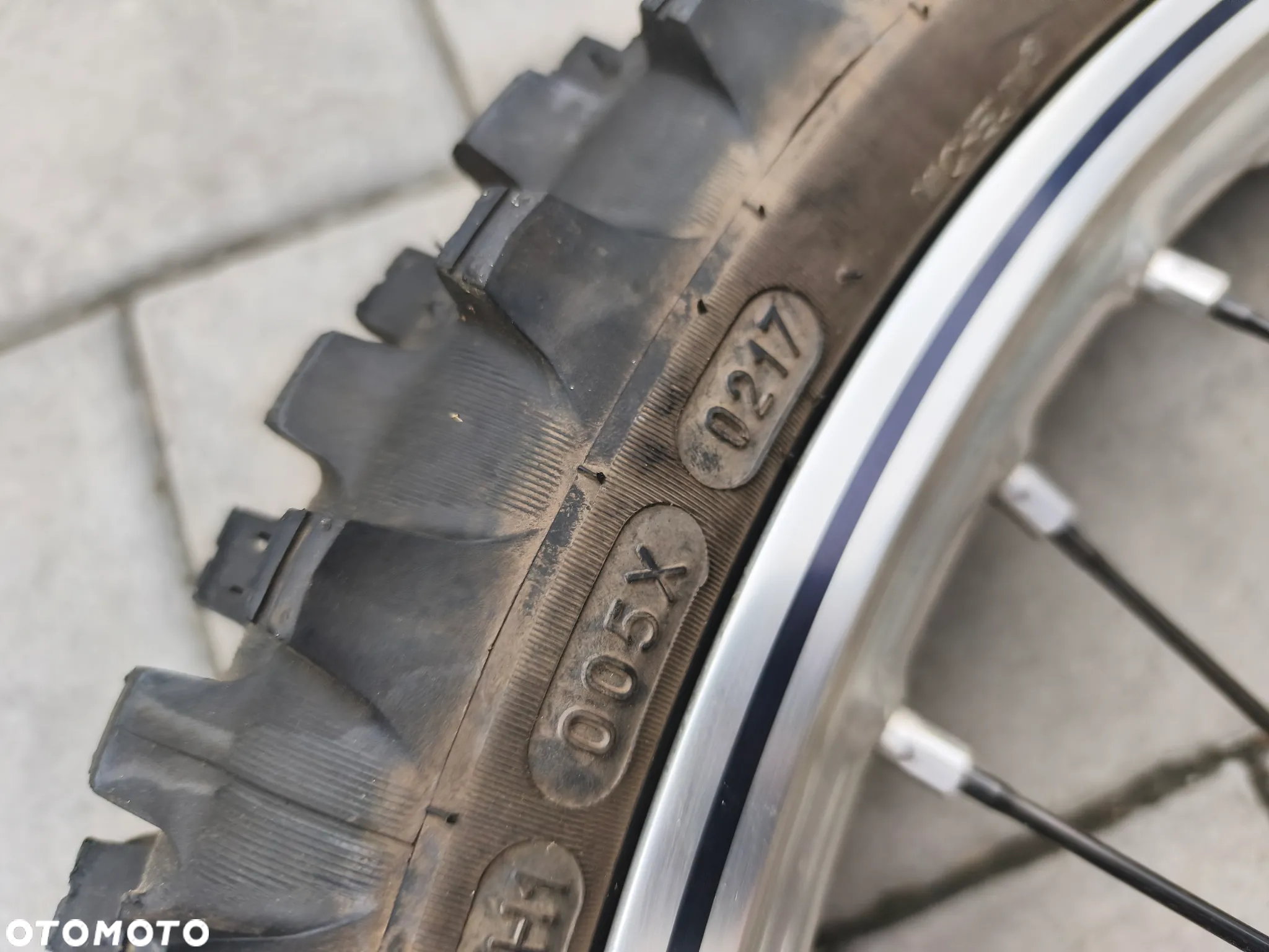 Koło przód, przednie, felga, opona, tarcza hamulcowa przód KTM, Husqvarna, GasGas, Husaberg Excel 21x1,6 - 13