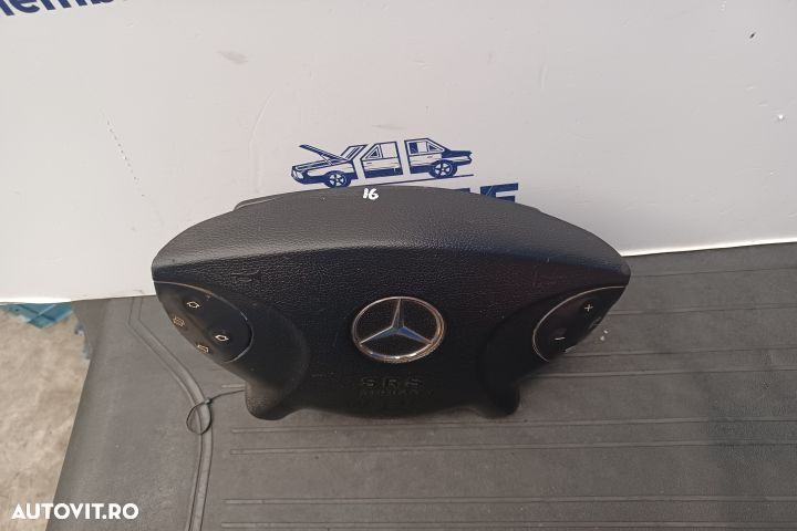 Airbag volan / sofer 61245240F 61245240F Mercedes-Benz A-Class W168 [ - 2