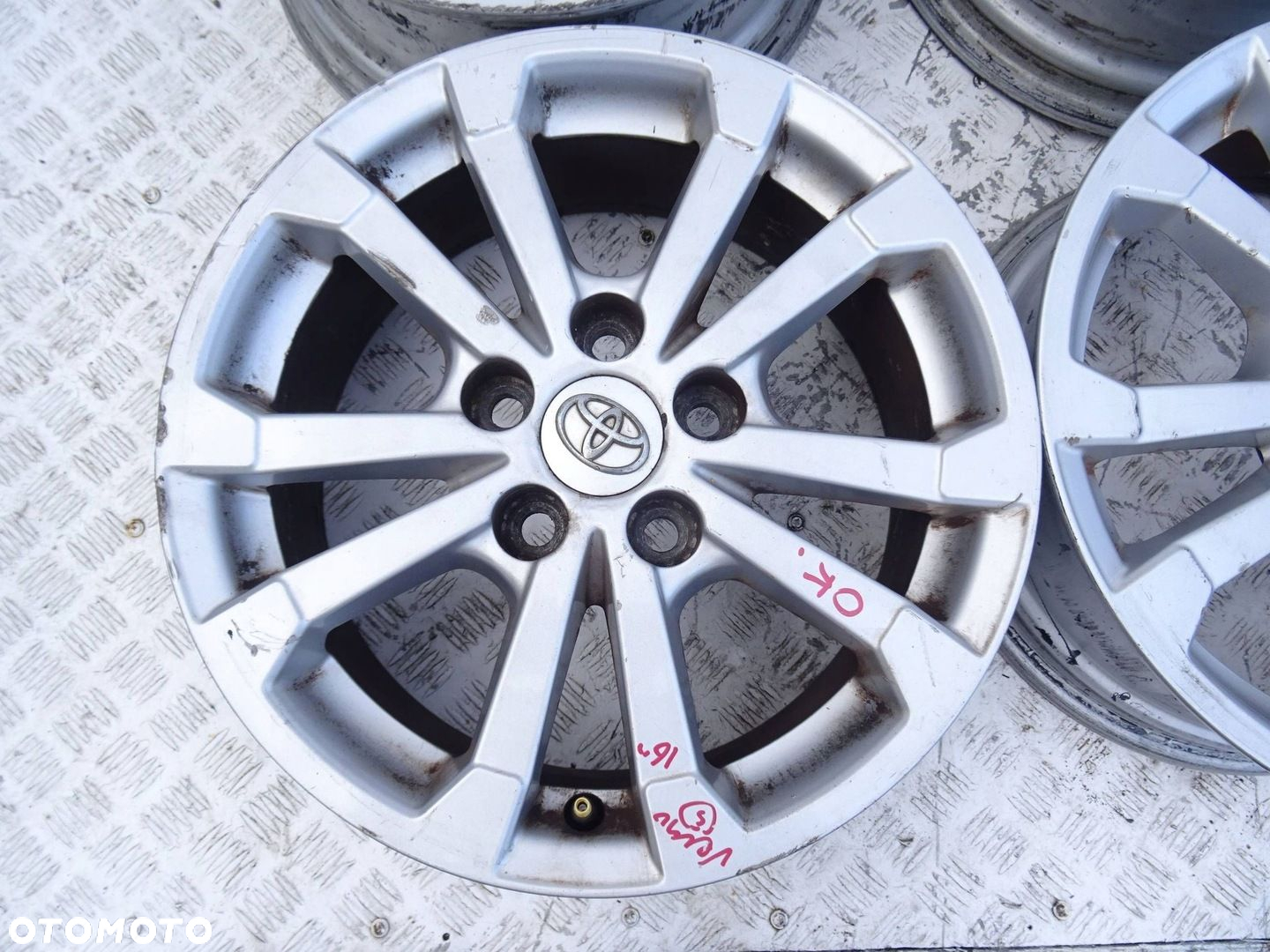 Alufelgi KPL. Toyota Verso 16" 5x114.3 ET 39 - 11