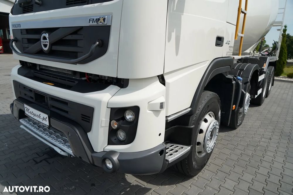 Volvo FMX 410 / 8x4 / BETONIERĂ / BETONIERĂ / LIEBHERR / 9 M3 / I-SHIFT / JANTE DIN ALIAJ / EURO 5 - 11