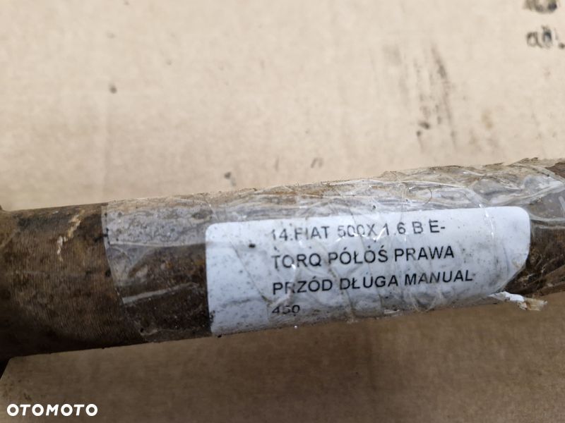FIAT 500X 1.6 B E-TORQ PÓŁOŚ PRAWY PRZÓD PRAWA PRZEDNIA DŁUGA MANUAL - 5