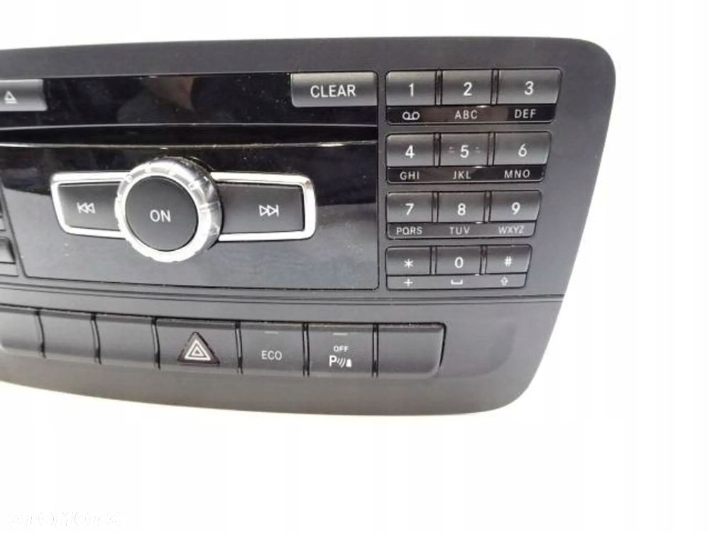 radio cd mercedes w246 b-klasa - 5