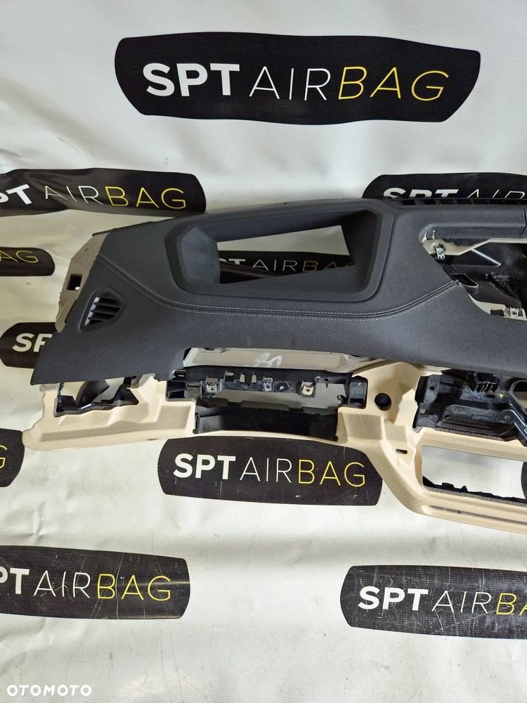 BMW G20 G21 SERIA 3 LIFT DESKA ROZDZIELCZA NITKA KONSOLA KOKPIT PULPIT PODUSZKI AIRBAG AIR BAG PASY KIT SET - 2