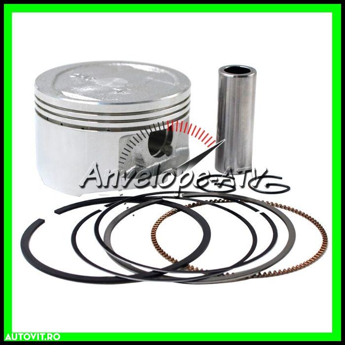 Piston atv LINHAI 260 250 69MM 4T cu Segmenti Sigurante Bolt - 2