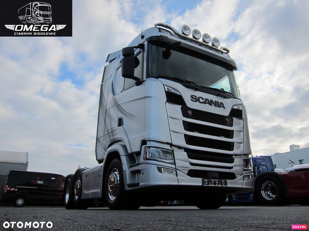 Scania S 500 // S500 // 500S / 6X2 PUSHER 70 Ton / poduszki przód // Full LED // Spr Z Niemiec - 21