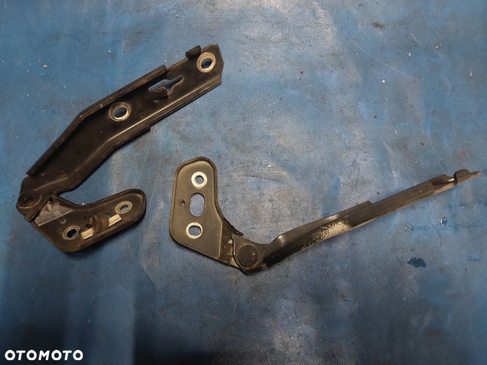 Zawiasy maski pokrywy silnika AUDI A6 C6 Kombi Sedan Avant Allroad LIFT FL Przedlift polift po lifcie przedlift poliftowe przedliftowe, 2004 2005 2006 2007 2008 2009 2010 2011 4F0823302 4F0823301 KOLOR LZ5D prawy lewy - 1