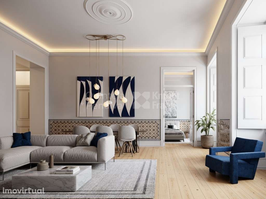 Apartamento T2 localizado no coração do Chiado, Lisboa - Grande imagem: 2/9