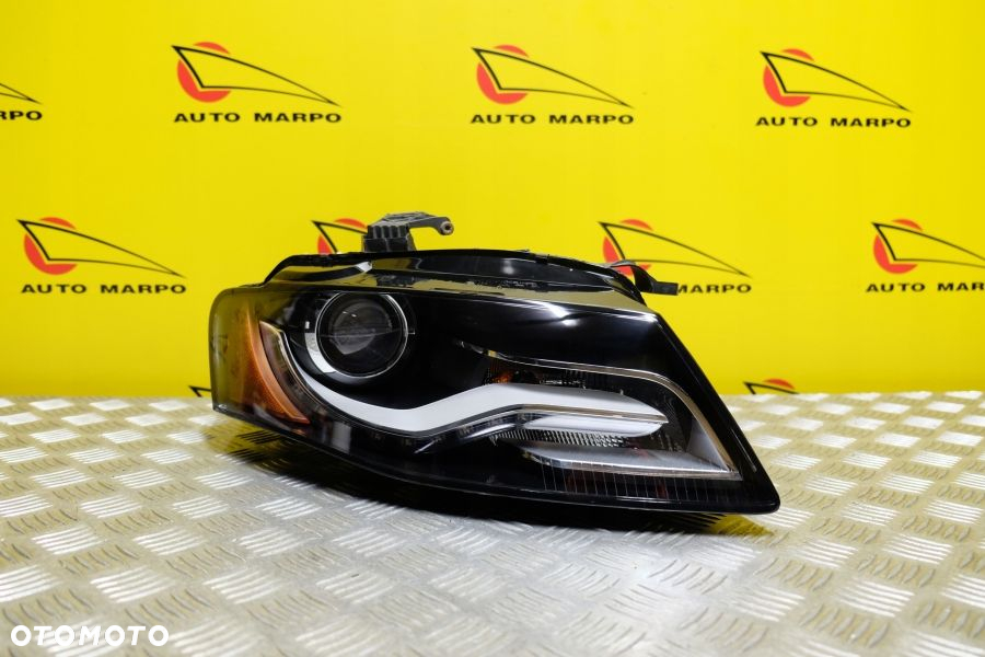 AUDI A4 S4 B8 2009-2012 REFLEKTOR LAMPA XENON NIESKRĘTNA PRAWA USA - 4