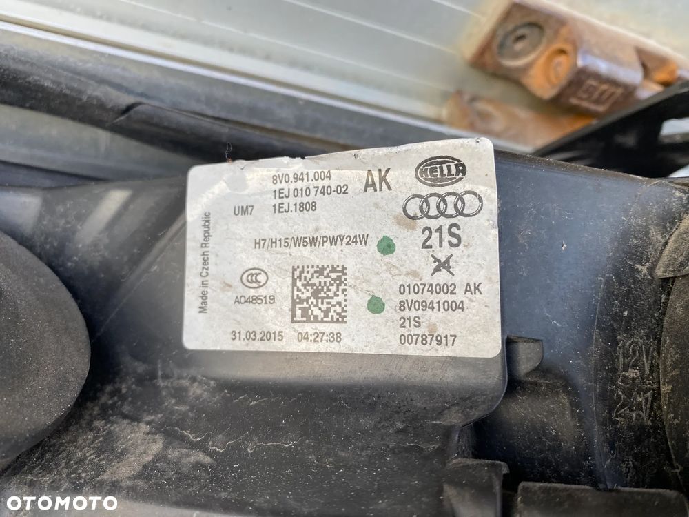 lampy audi a3 8V komplet EU całe - 8