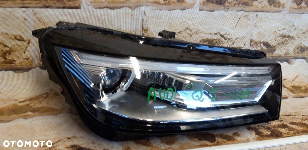 audi q5 80a 941 006b xenon led usa ameryka prawa lampa kompletna - 3