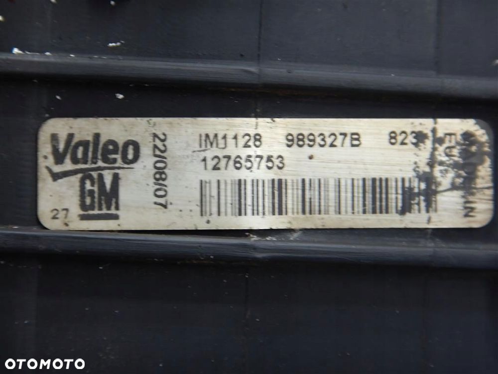Intercooler Saab 93 II 1.9 D VALEO 12765753 2002-2011 - 3