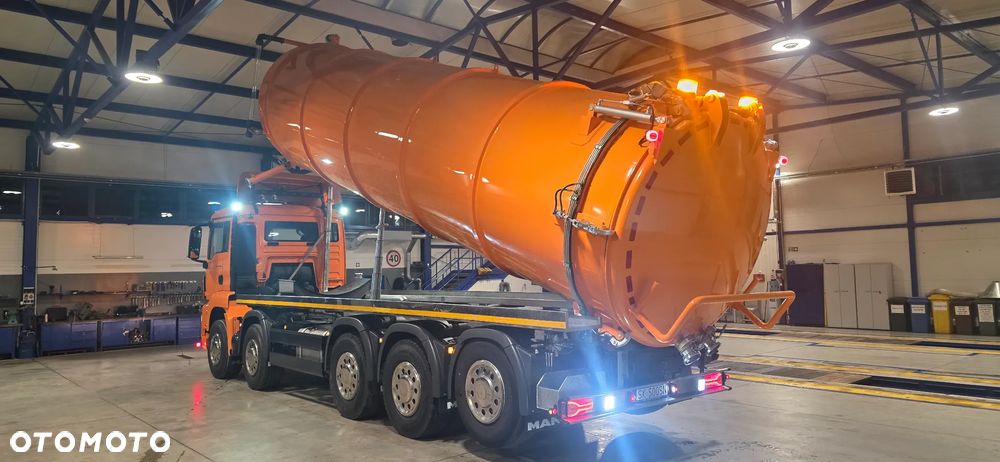 MAN TGS 50.480 Euro5 asenizacyjny 10x4 beczka WUKO cysterna - 10