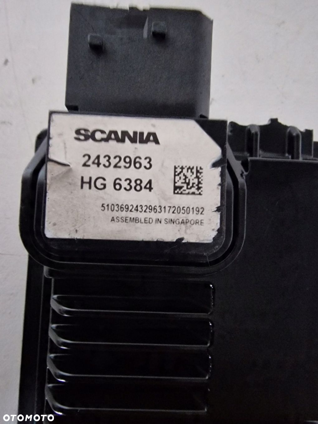 Radar Czujnik Odległościowy Pasa Ruchu Scania R 2432963 Uszkodzone Ucho - 3