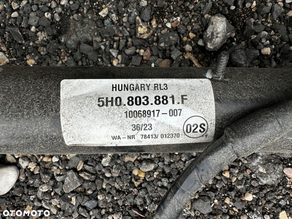 hak holowniczy elektryczny vw golf viii oryginał z instalacja - 2