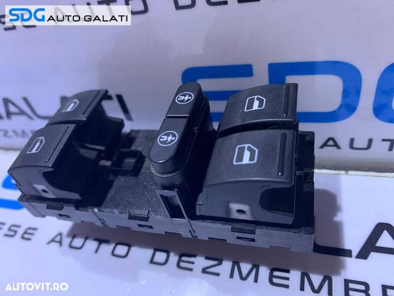 Panou Consola Buton Butoane Actionare Geamuri Usa Portiera Sofer VW Touareg 2003 - 2010 Cod 7L6959857E [D0096] - 3