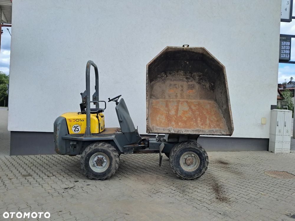 Wacker Neuson 3001s Hydrostat / Automat wozidło budowlane obrotowe 3t tony obrót+kiper światła kierunkowskazy 4x4 silnik Yanmar 33 KM 2015r Terex Ta3sh Thwaites 3 Mecalac Jcb 3T-1 3T-2 Ausa D301AHG D350 AHG 4001s DW30 DW60 6 ładne opony sprawne - 3