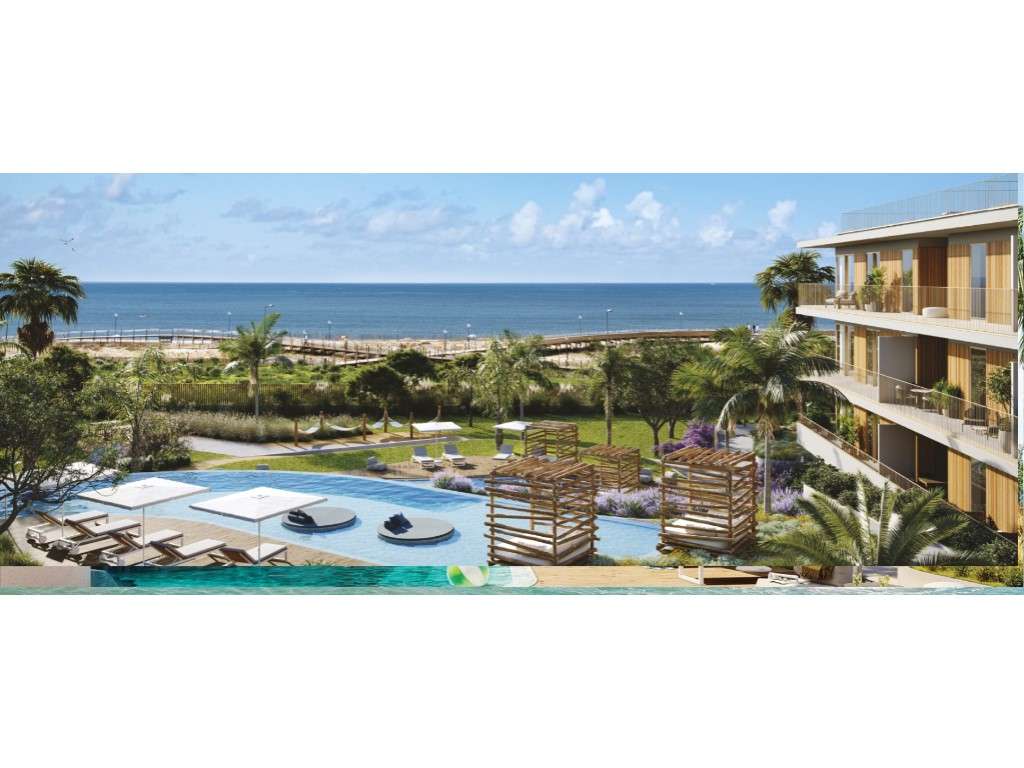Excelente Apartamento T2, NOVO! Primeira linha do mar, com 2 estaci... - Grande imagem: 2/26