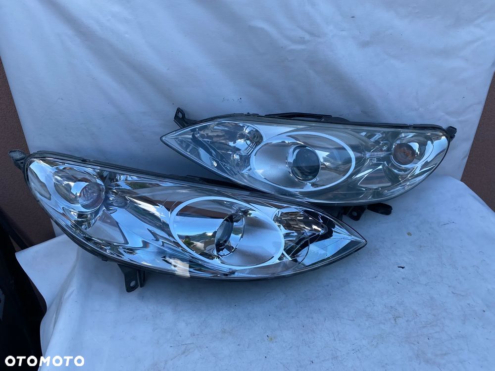 lampa peugeot 407 xenon komplet eu całe - 1