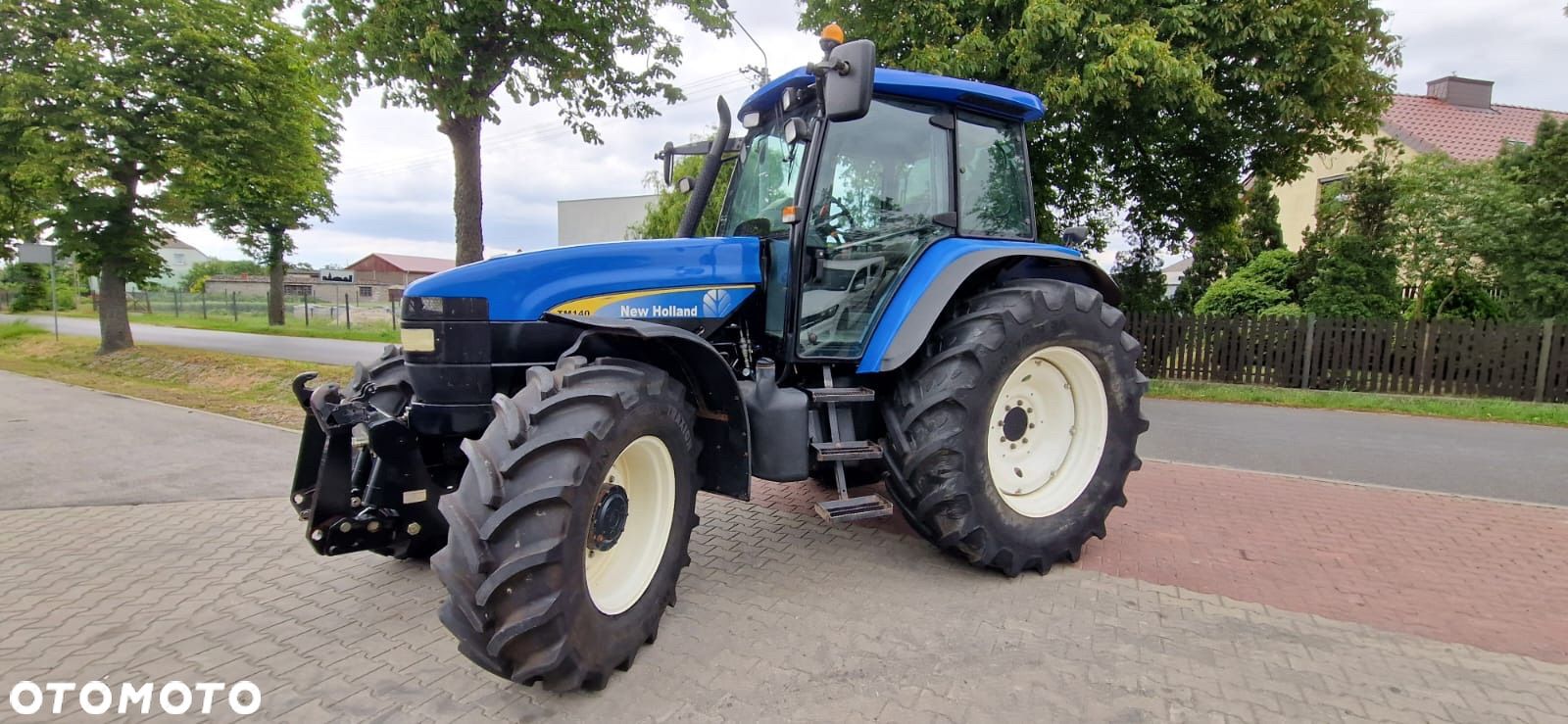 New Holland TM140 Import Oryginał Pierwszy właściciel Tuz Perfekcyjnie zadbany - 1