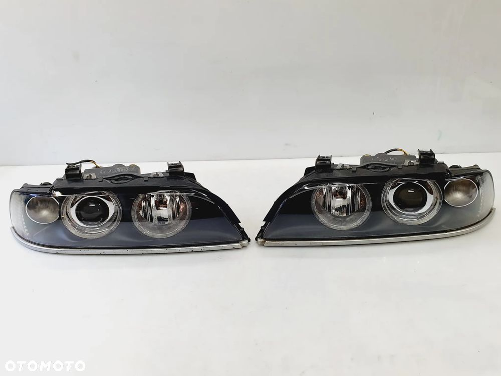 BMW 5 E39 LIFT 00-03r LAMPA LEWA PRAWA PRZÓD ORYGINAŁ H7 EU!!! - 2