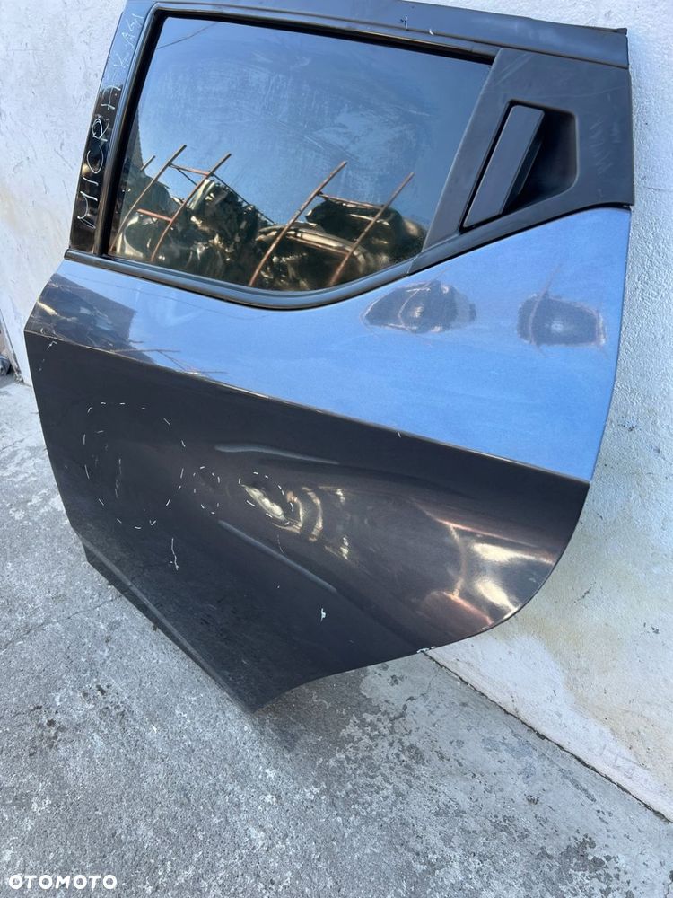 NISSAN MICRA K14 DRZWI TYLNE TYŁ LEWE KOMPLETNE DEMONTAŻ - 3