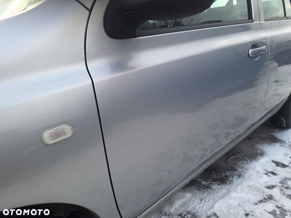 DRZWI KOMPLETNE LEWY PRZÓD + LUSTERKO NISSAN MICRA K12 KY0 - 4