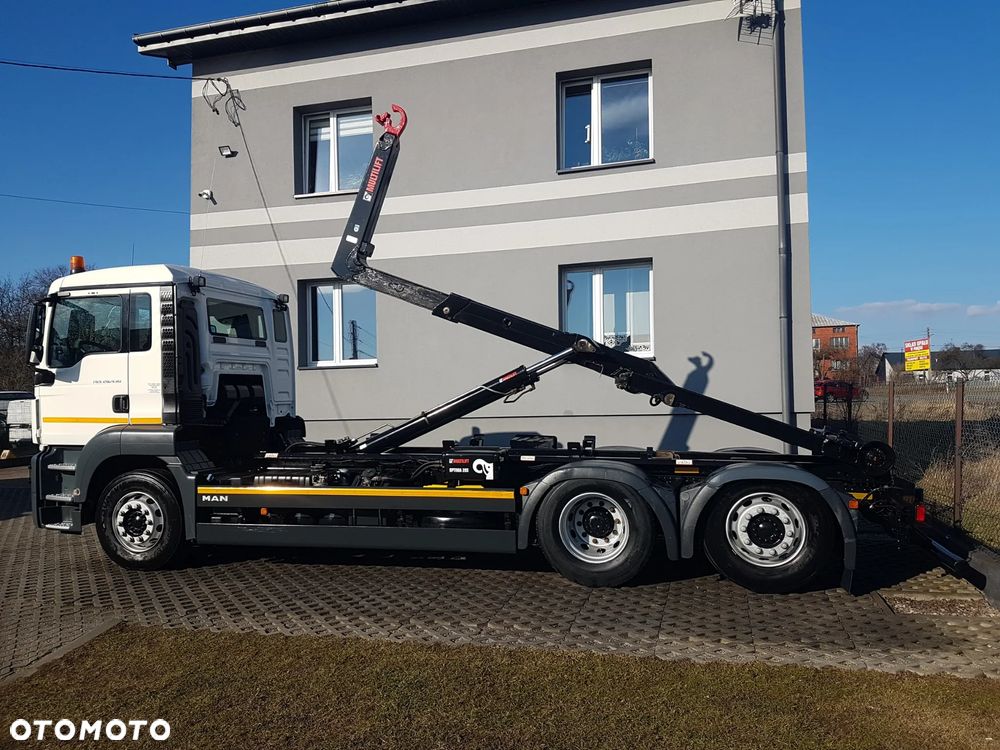 MAN 26.430 TGS 3-OSIE HAKOWIEC MULTILIFT OPTIMA 20S HIAB KLIMA 6x2 - 14