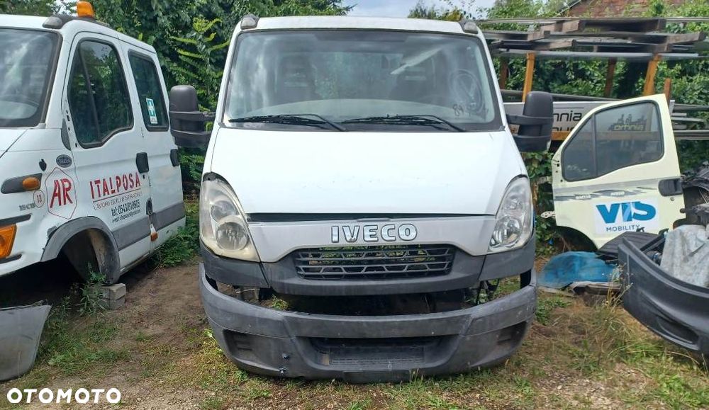 Kabina Iveco Daily 2013 z Włoch Kompletna sanki resory kiper wywrot hds silnik - 3