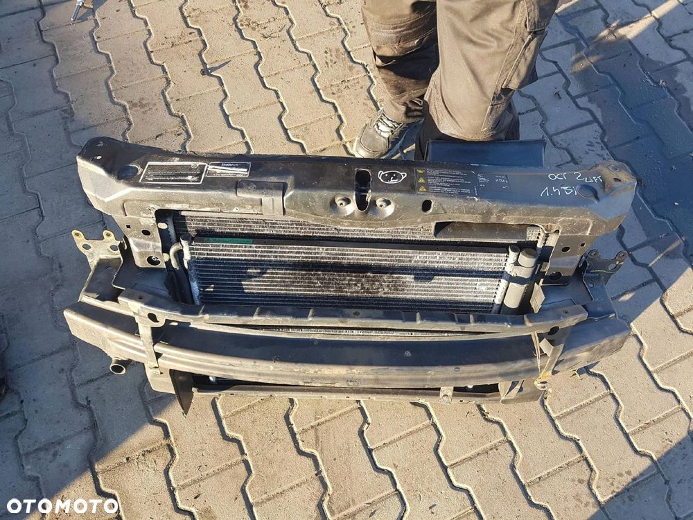 SKODA OCTAVIA II LIFT 08-12r 1.4 TSI PAS PRZEDNI CHŁODNICE WENTYLATORY - 2