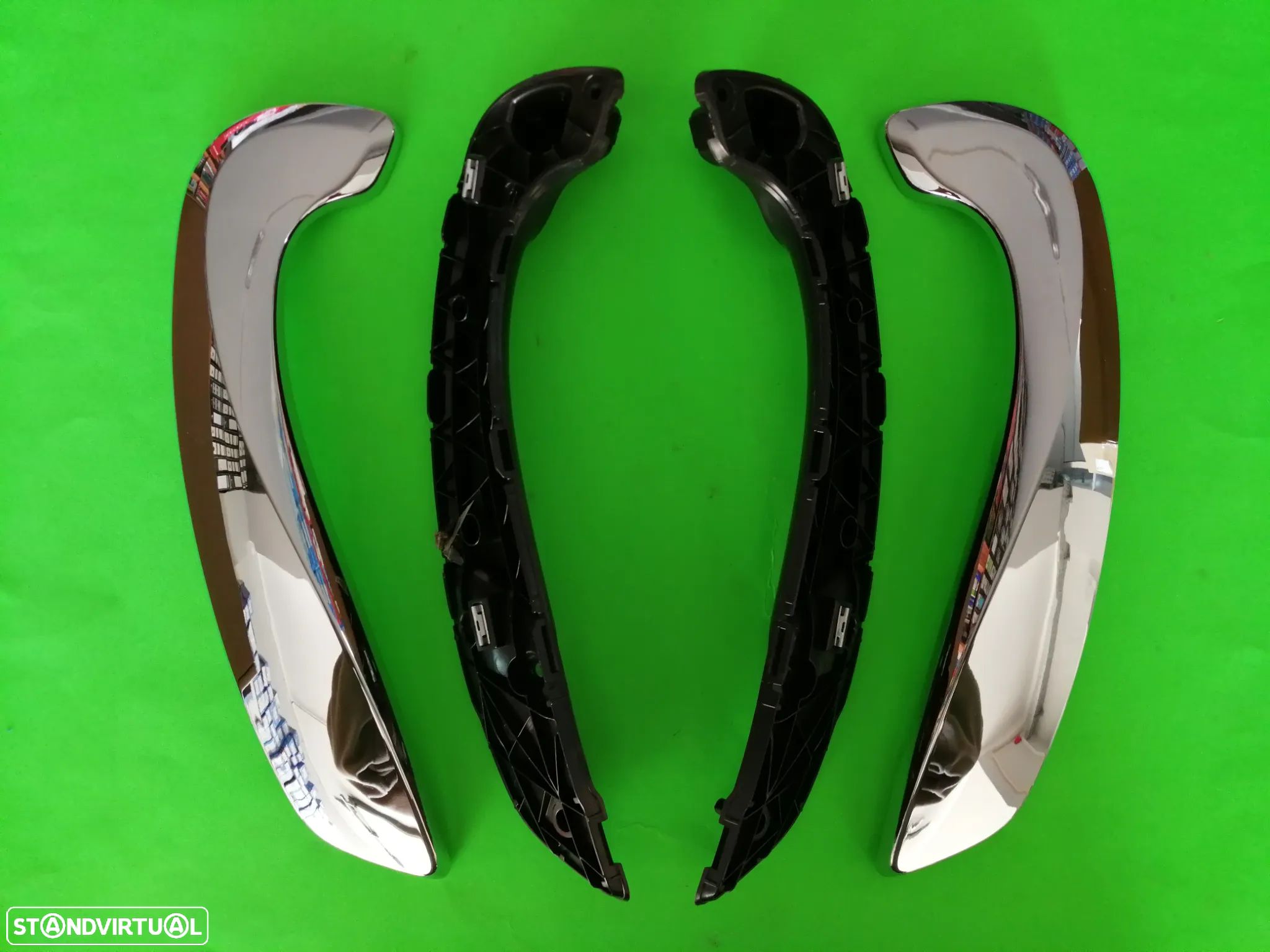 Kit de puxadores Renault Megane III Cromado - 1