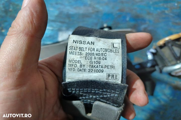 Centura siguranta fata stanga 868854X30B Nissan Navara D22 [1997 - 20 - 5