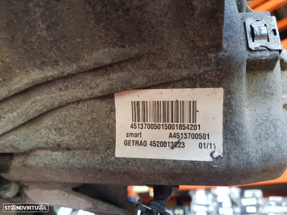 Caixa de Velocidades Automática Smart Fortwo 451 0.8 Cdi Ref: A4513700501 - 2