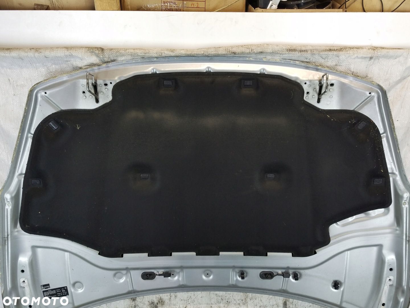 WYGŁUSZENIE WYCISZENIE MASKI VOLVO V60 S60 II SPINKI - 1