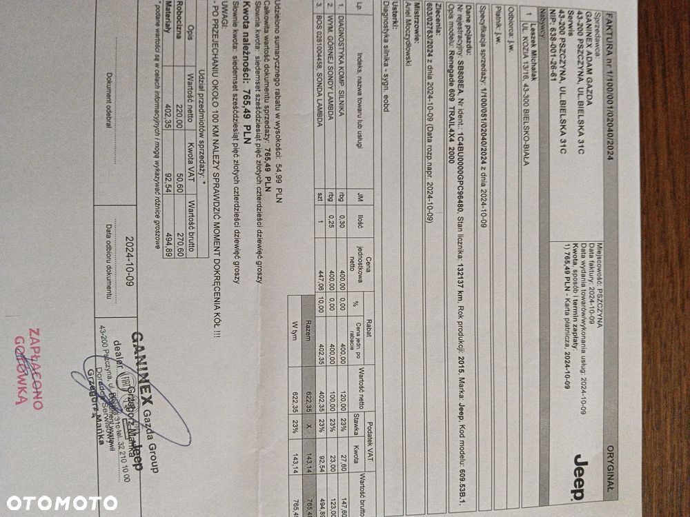 Jeep Renegade 2.0 MultiJet Active Drive Low Automatik Trailhawk - 24