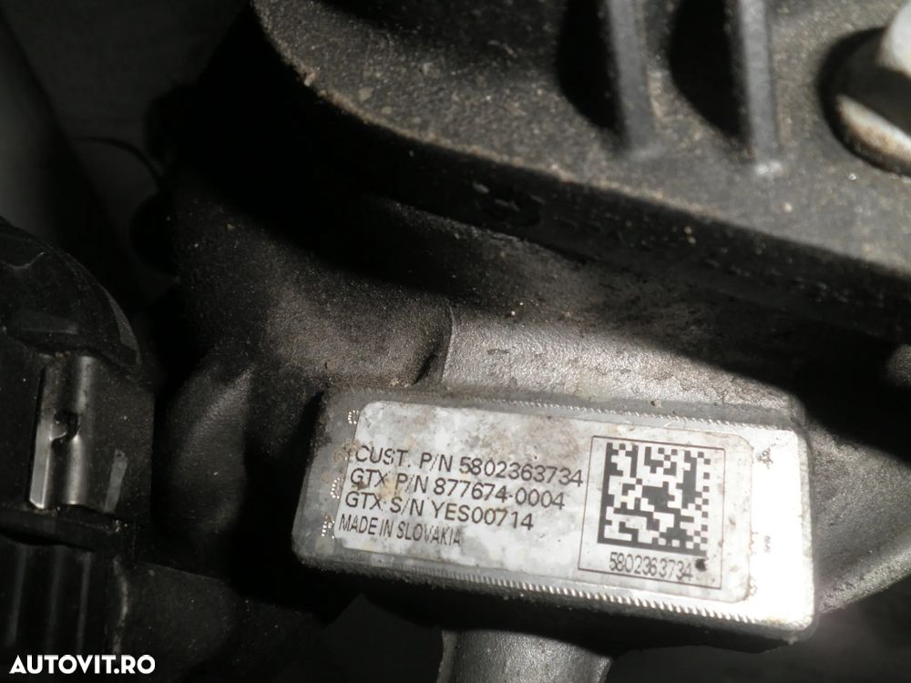 Turbina Fiat Ducato 2.3 JTD Euro 6 5802363734 - 3