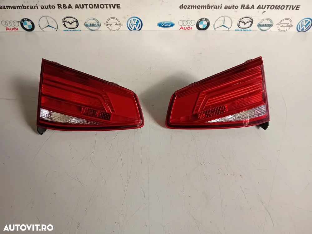 Lampa Stop Tripla Stanga Dreapta LED De Pe Haion Vw Passat B8 Variant 2014-2020 - 5