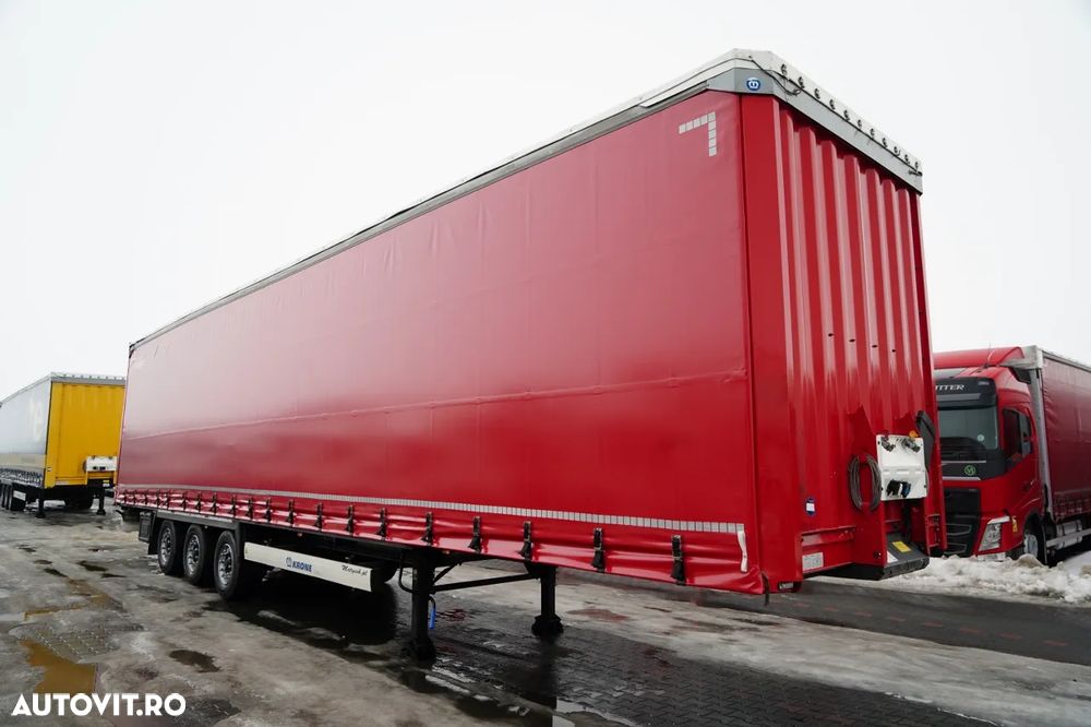 Krone CORTINĂ KRONE / MEGA / PUNȚĂ RIDICATĂ / ACOPERIȘ RIDICAT / PLATFORMĂ JOSĂ / - 2