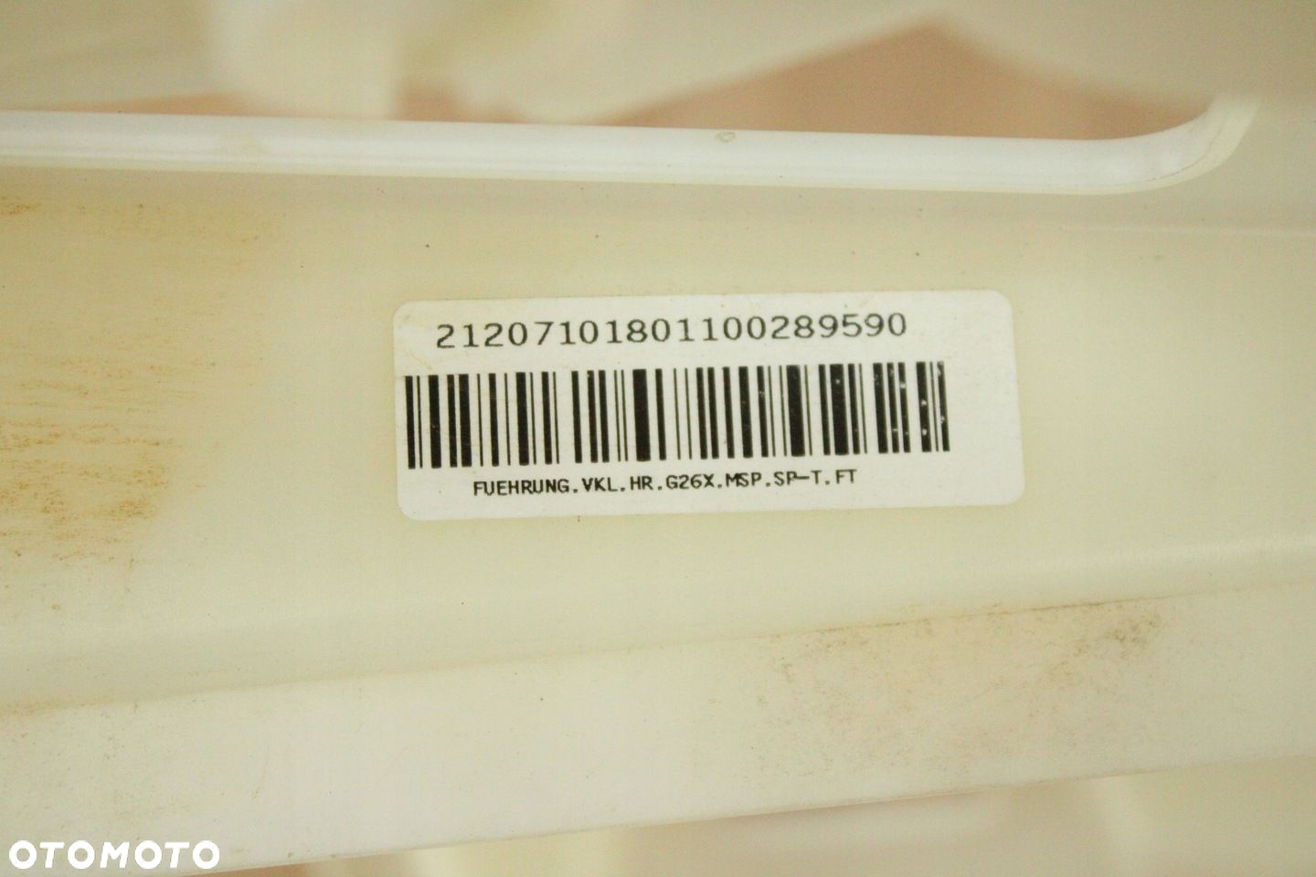 ORYGINALNY ŚLIZG MOCOWANIE ZDERZAKA PRAWY TYŁ M-PAKIET BMW G26 8078586 17km - 8