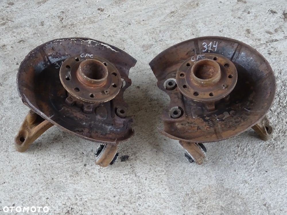 OPEL VECTRA C OPC SIGNUM PIASTA ZWROTNICA TYŁ OSŁONA HAMULCA TARCZA KOTWICZNA 292mm PRAWA LEWA - 10