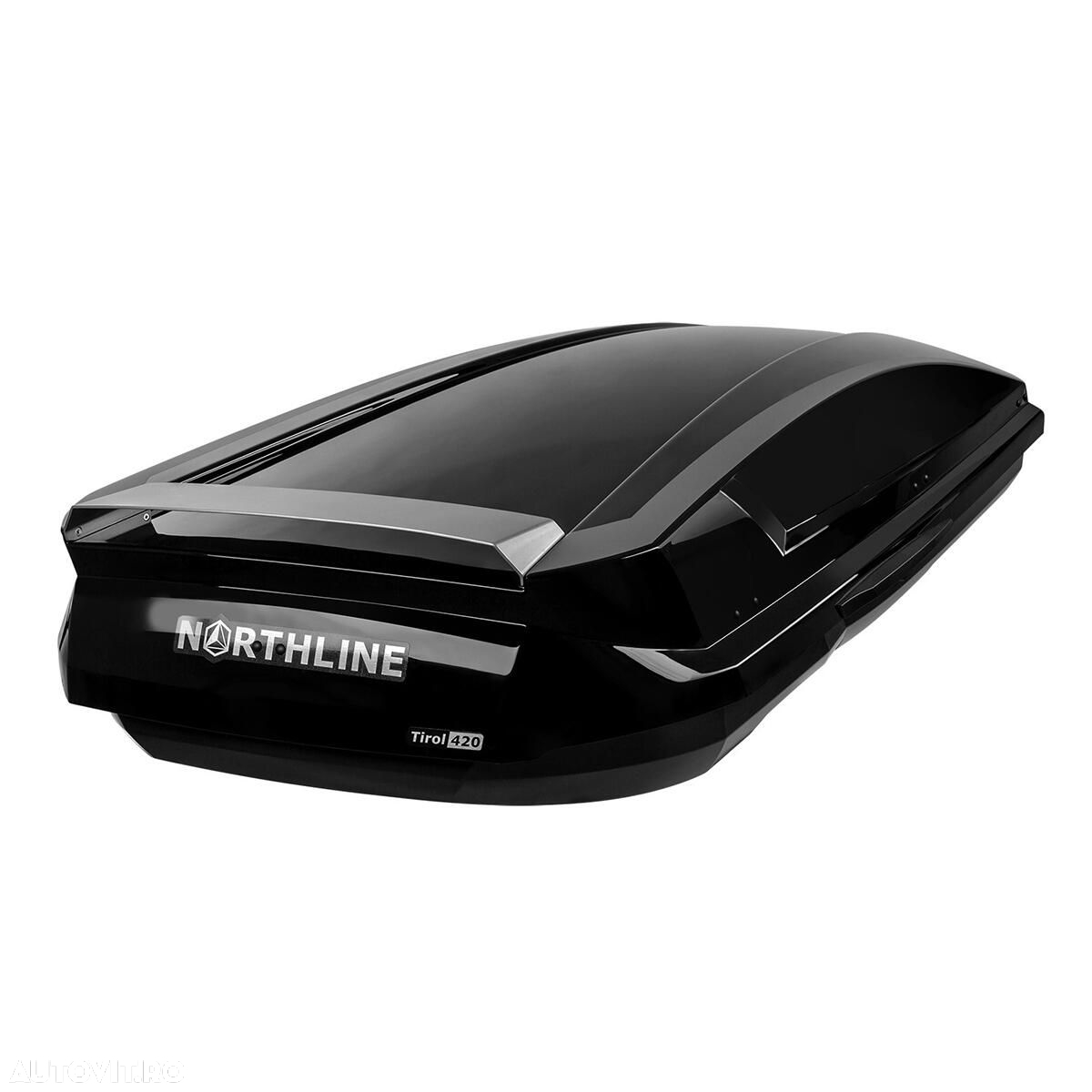 Cutie portbagaj Neumann Northline Tirol 420 Negru lucios - 4