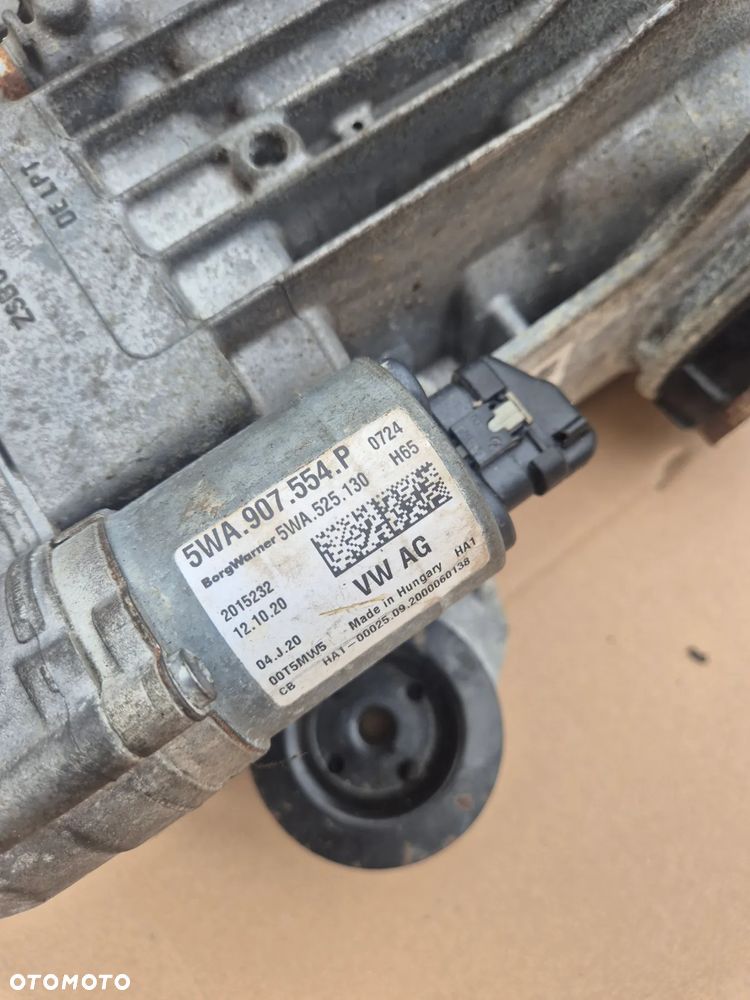 VW T-ROC SUPERB AUDI S3 4MOTION MOST TYLNI REDUKTOR DYFRENCIAŁ ORYGINAŁ 22TYŚ KM JAK NOWY GWARANCJA 0CQ525010AC - 4