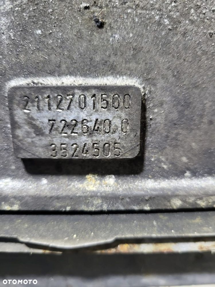 Skrzynia Biegów 5G 211 2,7 CDI 2112701560 722640    3524505 - 3