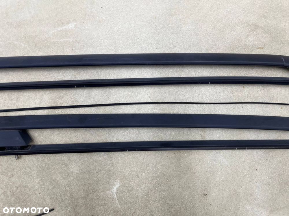 Relingi dachowe Mercedes w210 KOMBI 95-02r. lewa prawa + listwy nakładki KOMPLET - 6