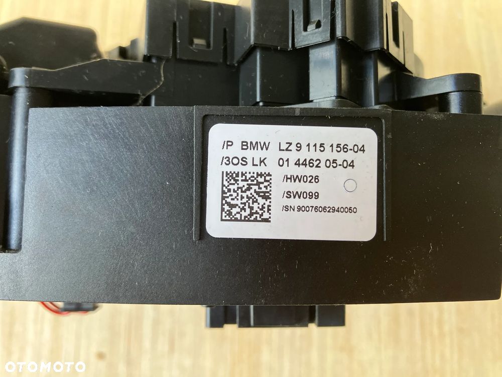 PRZEŁACZNIK ZESPOLONY KOMBAJN MANETKI PAJĄK BMW E60 E61 CZYJNIK KĄTA SKRĘTU 9115156 6976394 9115165 - 3