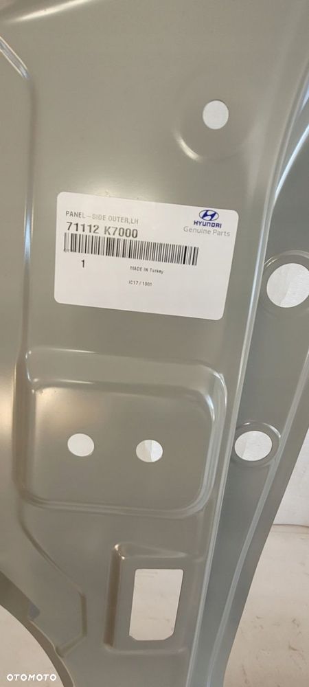 POSZYCIE LEWE PRÓG SŁUPEK HYUNDAI i10 III 2019- 71112-K7000 - 3