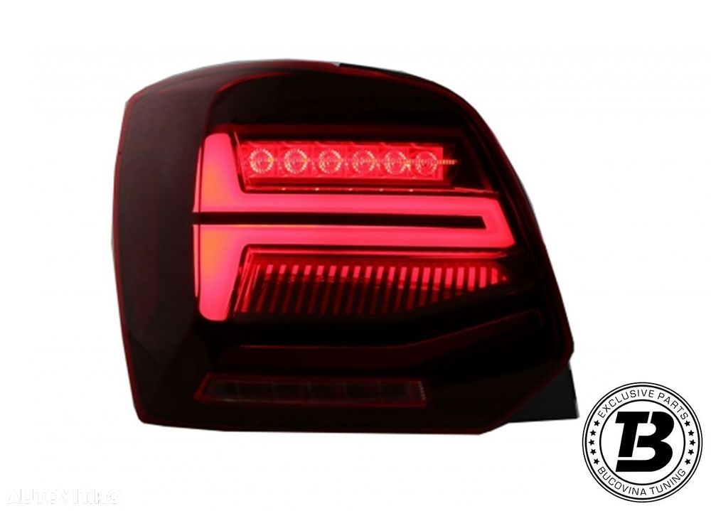 Stopuri Full LED compatibile cu VW Polo 6R 6C Vento Design - 8
