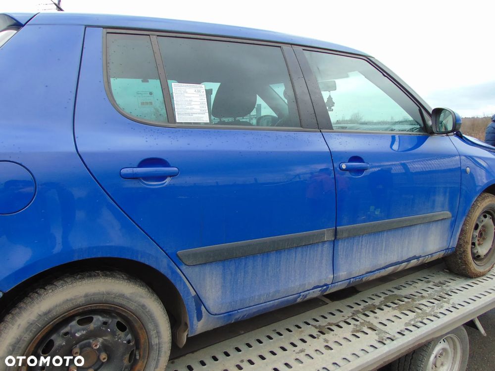 DRZWI PRAWE TYŁ TYLNE SKODA FABIA II 4590 HB - 1